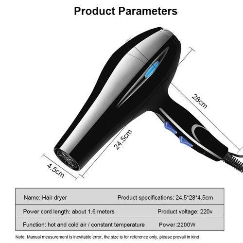 👱‍♀️Original Von High Power 2200W Professional Hair Drier | Effortless Style. Powerful Performance