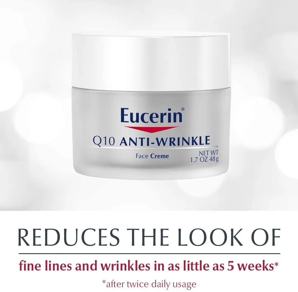 NEW ADVANCED EUCERIN SENSITIVE SKIN EXPERTS Q10 ANTI-WRINKLE FACE CREAM 48G 1.70 OZ