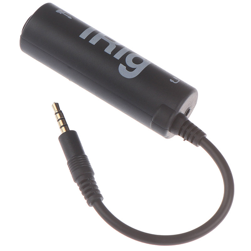 Guitar Audio Interface Adapter iRig Converter for iPhone, Android, iPad & Smartphones 3.5mm Audio Cable for Guitar Recording, AmpliTube, Podcast, Live Streaming & Music Studio