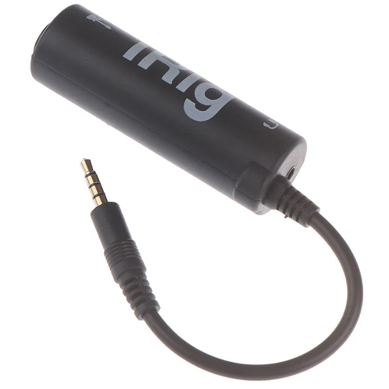 iRig Guitar Converter Audio Interface 3.5mm Adapter for Electric Guitar, Bass, iPhone, iPad, Android Mobile Recording, Guitar Effects Processor, Streaming & Audio Recording