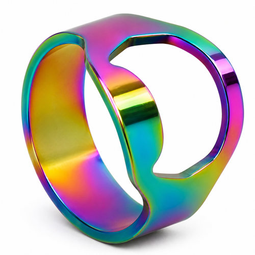 Creative Ring Bottle Openers, Metal, Ideal for Bar & Home Use, Handy Drinking Accessory Tool, Unique Gadget for Parties Size 10  & 12