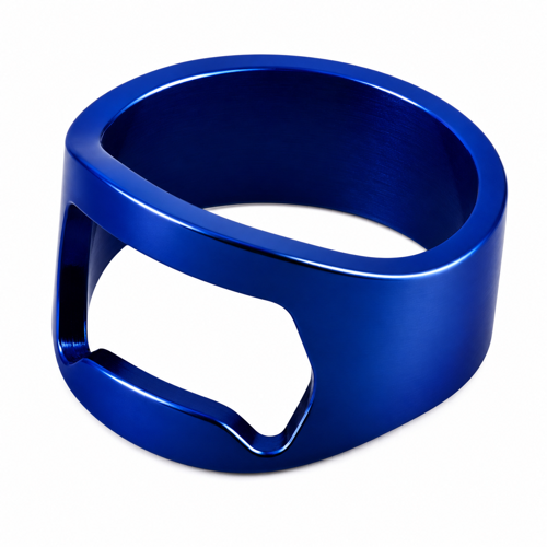 Creative Ring Bottle Openers, Metal, Ideal for Bar & Home Use, Handy Drinking Accessory Tool, Unique Gadget for Parties Size 10  & 12