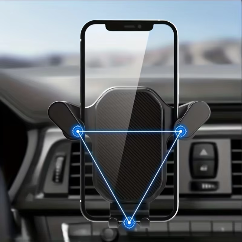 Car Phone Holder Car Air Vent Clip Mount Mobile Cell Stand Smartphone GPS Support For 4.7-6.7 Inch Mobile Devices  Phone Car Holder