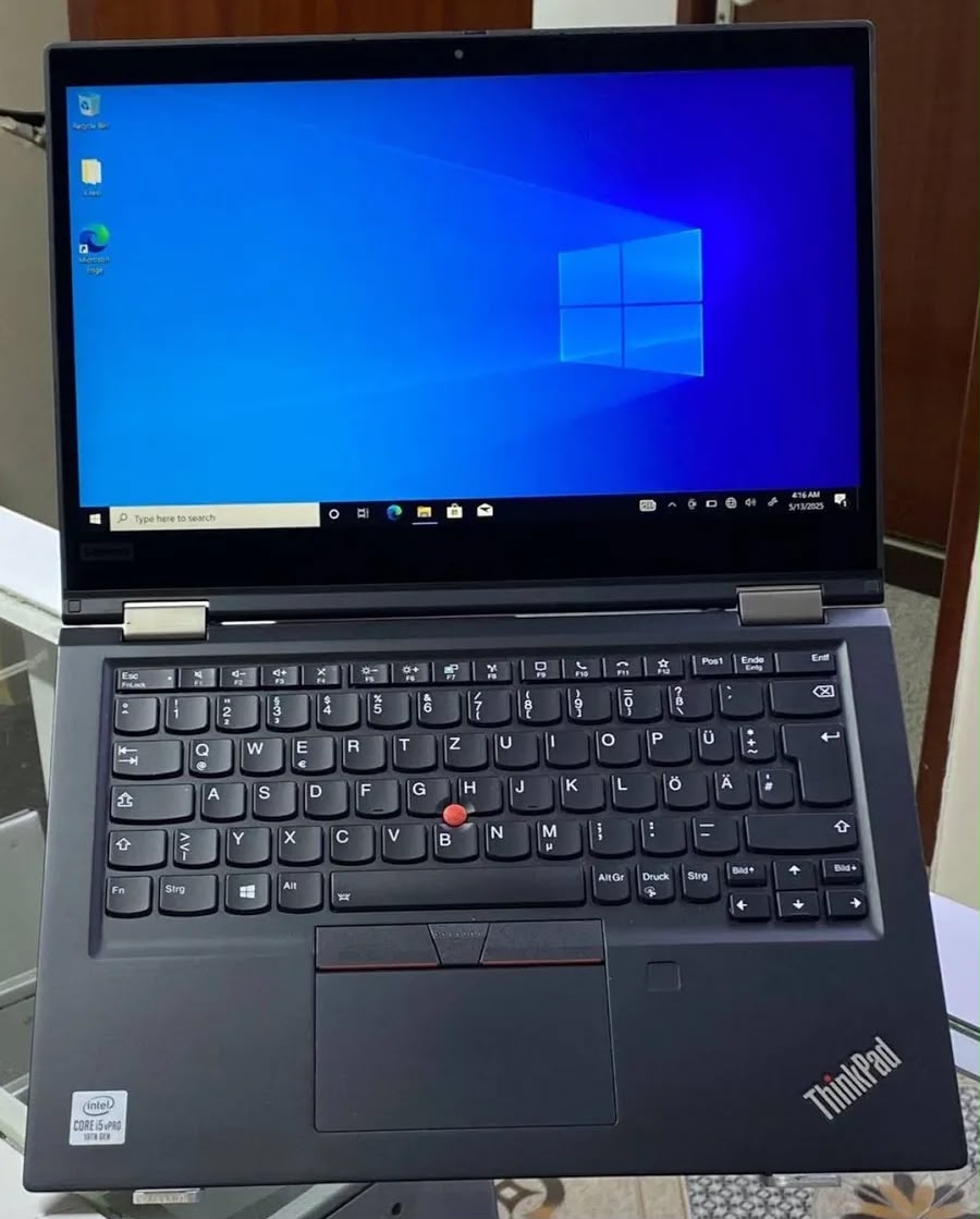 BEST LAPTOP LENOVO YOGA 370 INTEL CORE I5 WITH 8GB RAM MEMORY 256GB SSD TOUCH SCREEN AND X360 WITH A STYLUS PEN 13.5 INCHES WITH ACTIVATED WINDOWS AND OFFICE