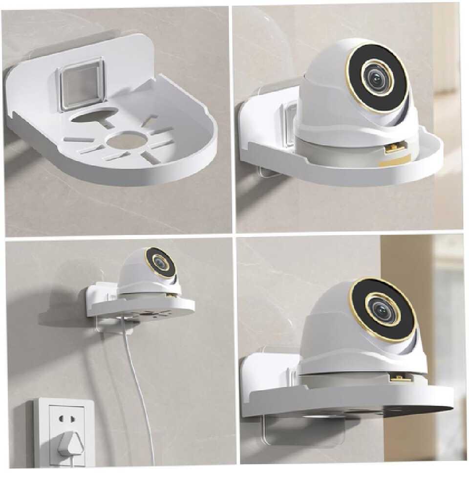 No-Drill Camera Wall Mount Bracket – DIY Security Camera Holder, Wall & Ceiling Mount Stand