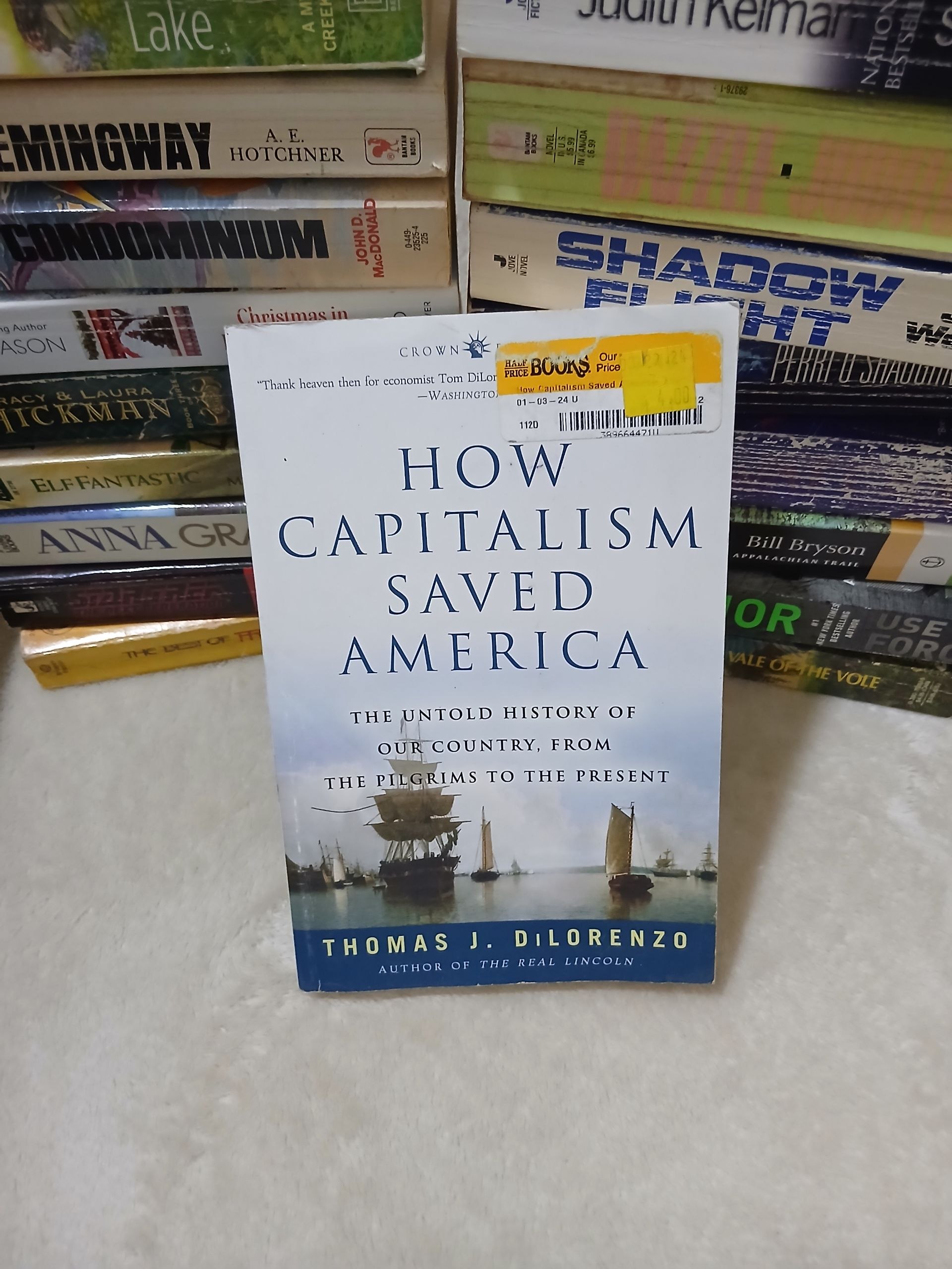 1. The Secret Holocaust Diaries 2. Social Darwinism in American Thought 3. The 9/11 Investigations 4. Barren Ground 5. An Ordinary Man 6. Dedicant Devotee Priest 7. How Capitalism Saved America......
