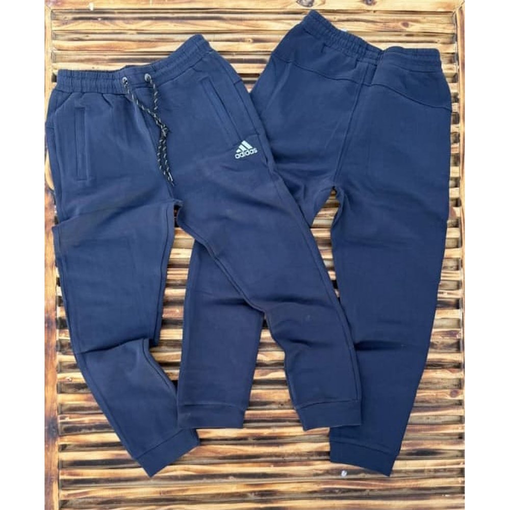 Men's Fleece Cuffed Sweatpants Joggers - Comfortable Cotton Track Pants, Casual Lounge, Gym & Streetwear Trousers, Gents Joggers & Sweatpants, Men's Bottoms, Men's Clothing