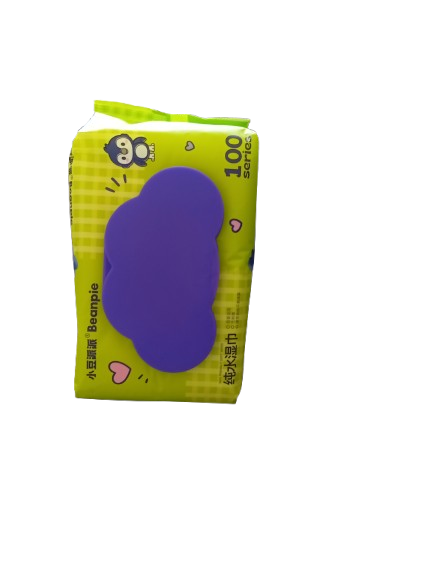 Affordable cotton baby wipes , no irritation on your baby's skin, 100pcs . Get 4 pieces each 100 wipes