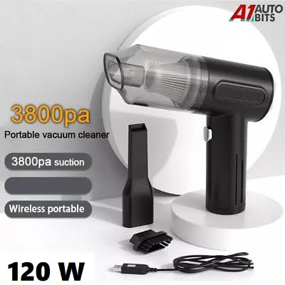 New arrival✨ 
Portable & Rechargeable 2in1 Vacuum Cleaner (3800Pa suction only + led light]