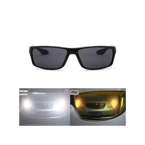 Hd Night Vision Driving Glasses Plus Free Dark Glasses