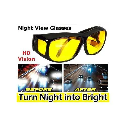 Hd Night Vision Driving Glasses Plus Free Dark Glasses