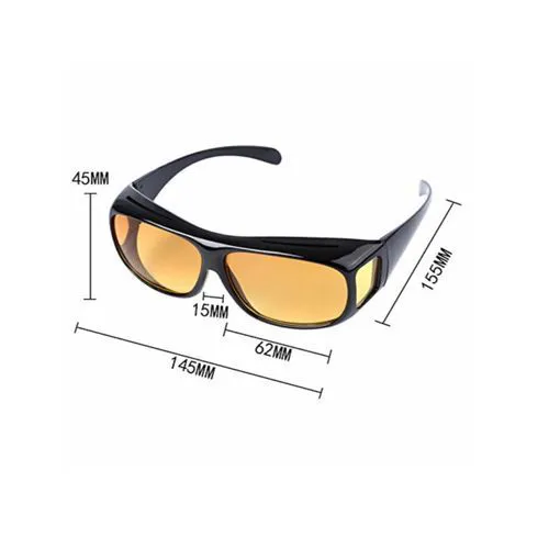 Hd Night Vision Driving Glasses Plus Free Dark Glasses