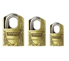 Padlock Mindy padlock {BIG SALE}Mindy Top Anti-Burglar Theft Zinc Alloy High Security Padlock With 3 KeysHard to copy with high precision