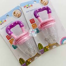 Baby Fruit Feeder Pacifier – Safe Silicone Food Feeder & Teething Bite Bag for Babies