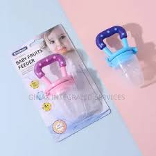 Baby Fruit Feeder Pacifier – Safe Silicone Food Feeder & Teething Bite Bag for Babies