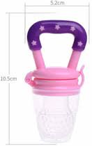 Baby Fruit Feeder Pacifier – Safe Silicone Food Feeder & Teething Bite Bag for Babies