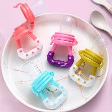 Baby Fruit Feeder Pacifier – Safe Silicone Food Feeder & Teething Bite Bag for Babies