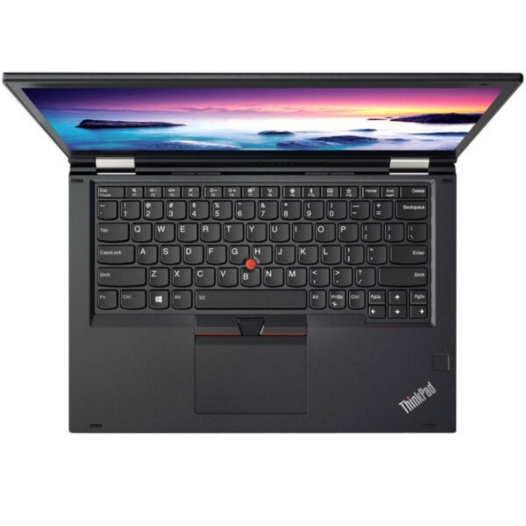 GRADE A EX UK LAPTOPS LENOVO THINKPAD YOGA 370 INTEL CORE I5 8GB RAM 256GB SSD 13.3 INCH DISPLAY TOUCHSCREEN WITH STYLUS PEN .