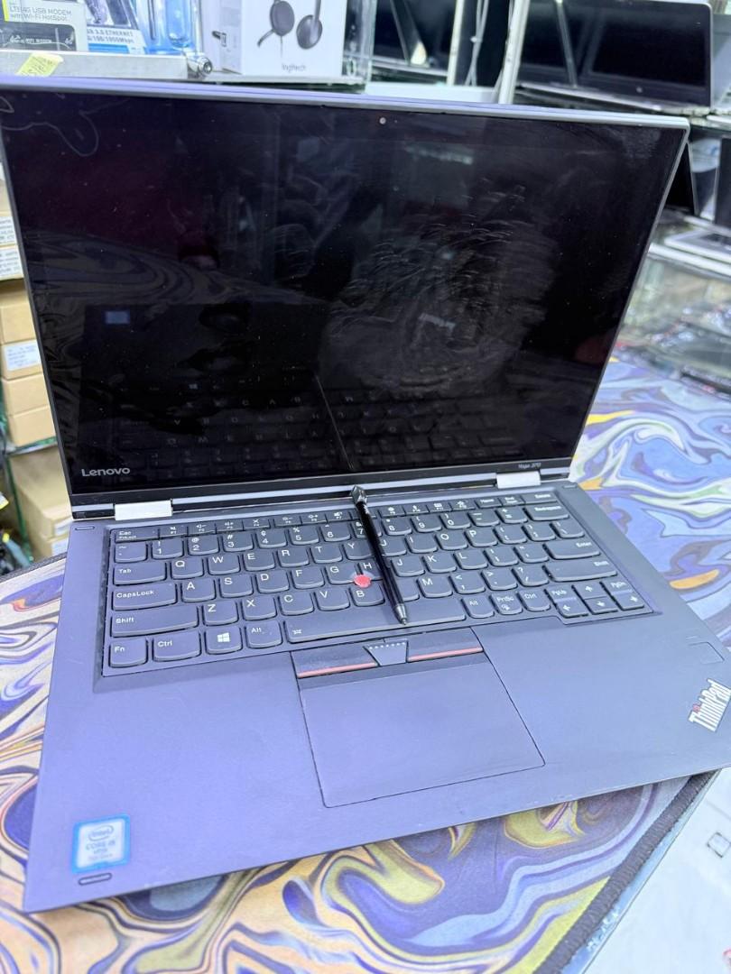 GRADE A EX UK LAPTOPS LENOVO THINKPAD YOGA 370 INTEL CORE I5 8GB RAM 256GB SSD 13.3 INCH DISPLAY TOUCHSCREEN WITH STYLUS PEN .