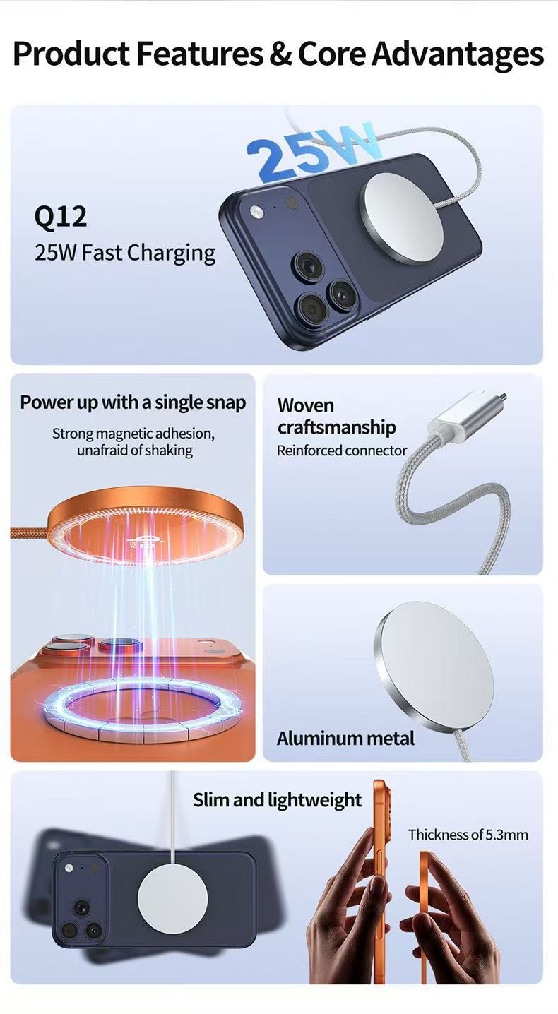 ⚡📱 NEW ARRIVAL – QI2 Magnetic Phone Charger 25W Fast Charger 📱⚡