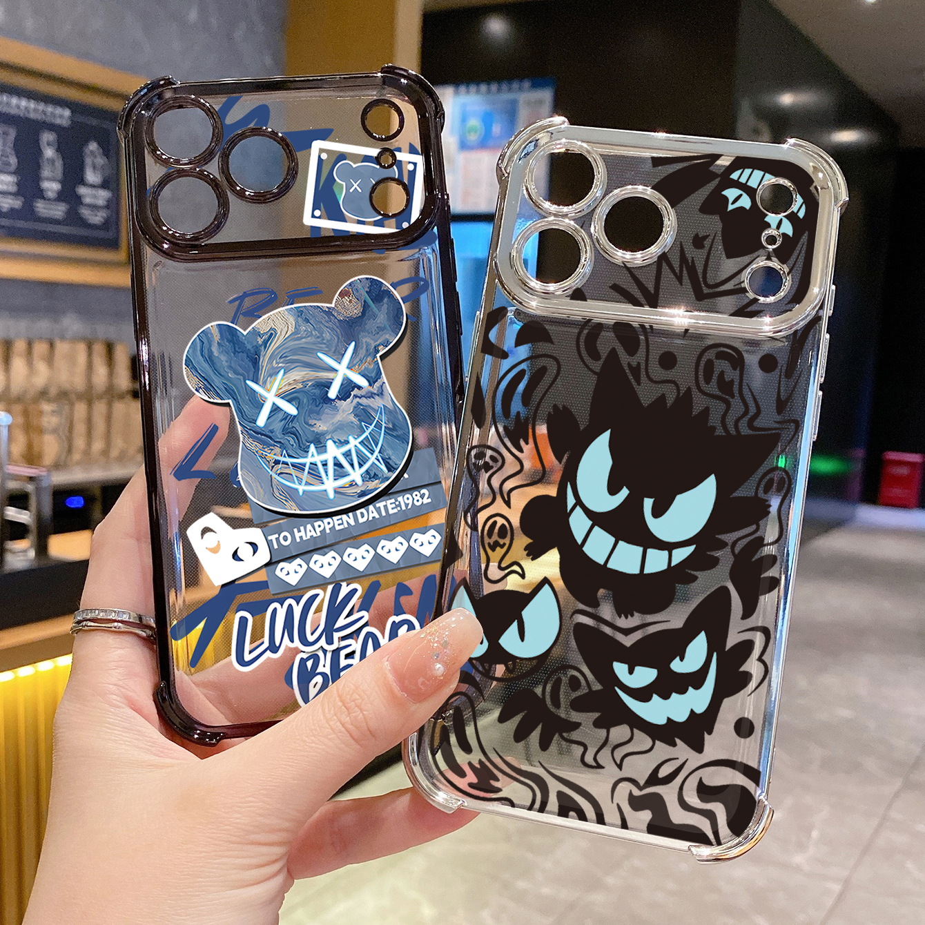 for iPhone 17 Pro Max 16 15 14 Plus Plating Phone Case Shockproof Cover