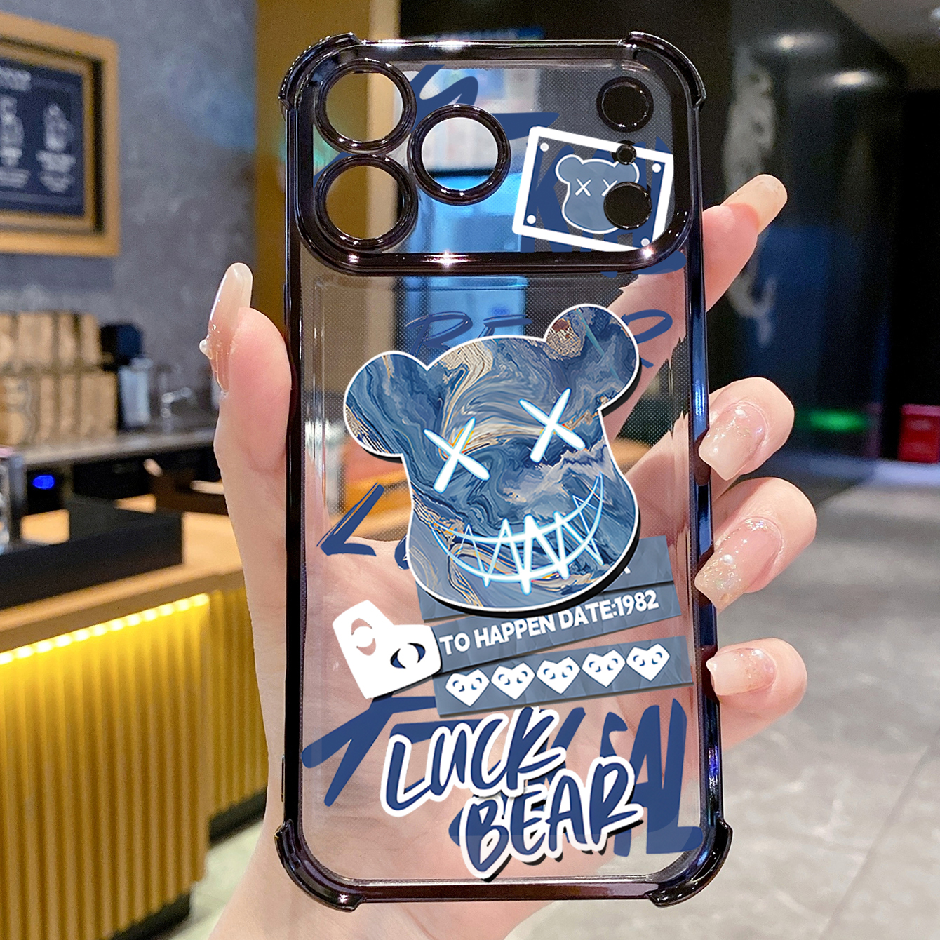 for iPhone 17 Pro Max 16 15 14 Plus Plating Phone Case Shockproof Cover