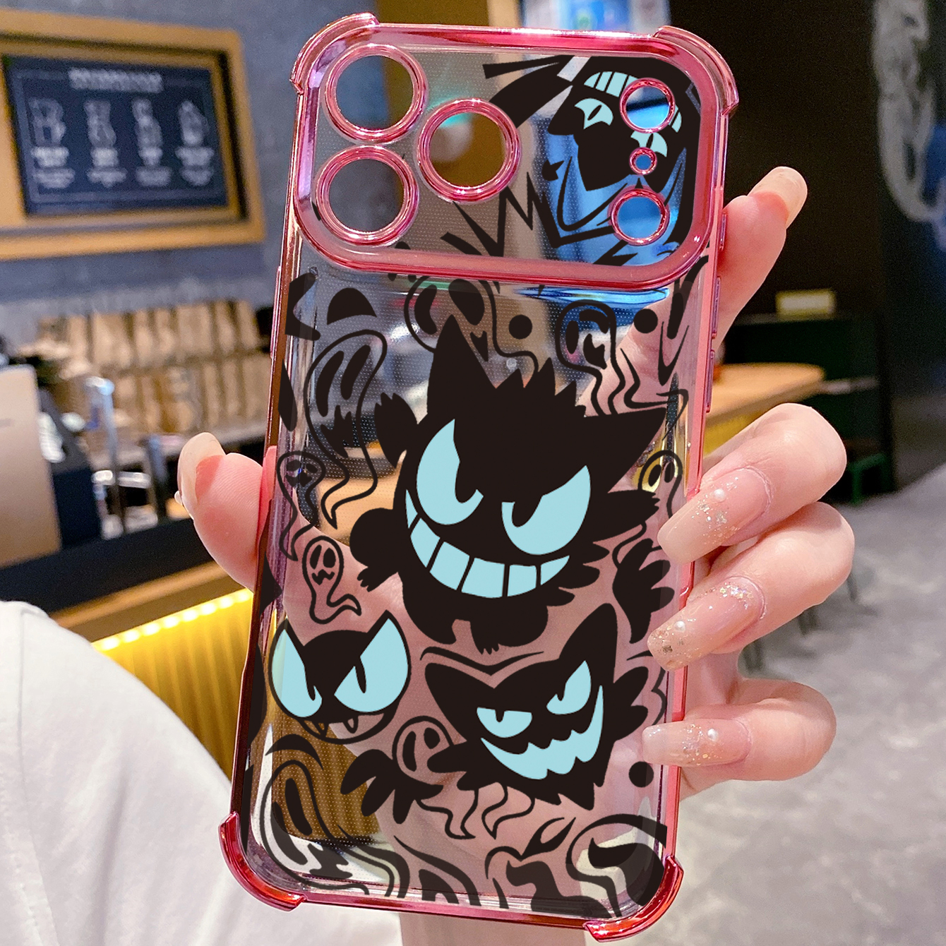 for iPhone 17 Pro Max 16 15 14 Plus Plating Phone Case Shockproof Cover