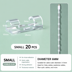 Cable Organizer Clips Cable Management Cable ties Desktop & Workstation ABS Wire Manager Cord Holder USB Charging Data Line Bobbin Winder