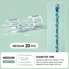 Cable Organizer Clips Cable Management Cable ties Desktop & Workstation ABS Wire Manager Cord Holder USB Charging Data Line Bobbin Winder