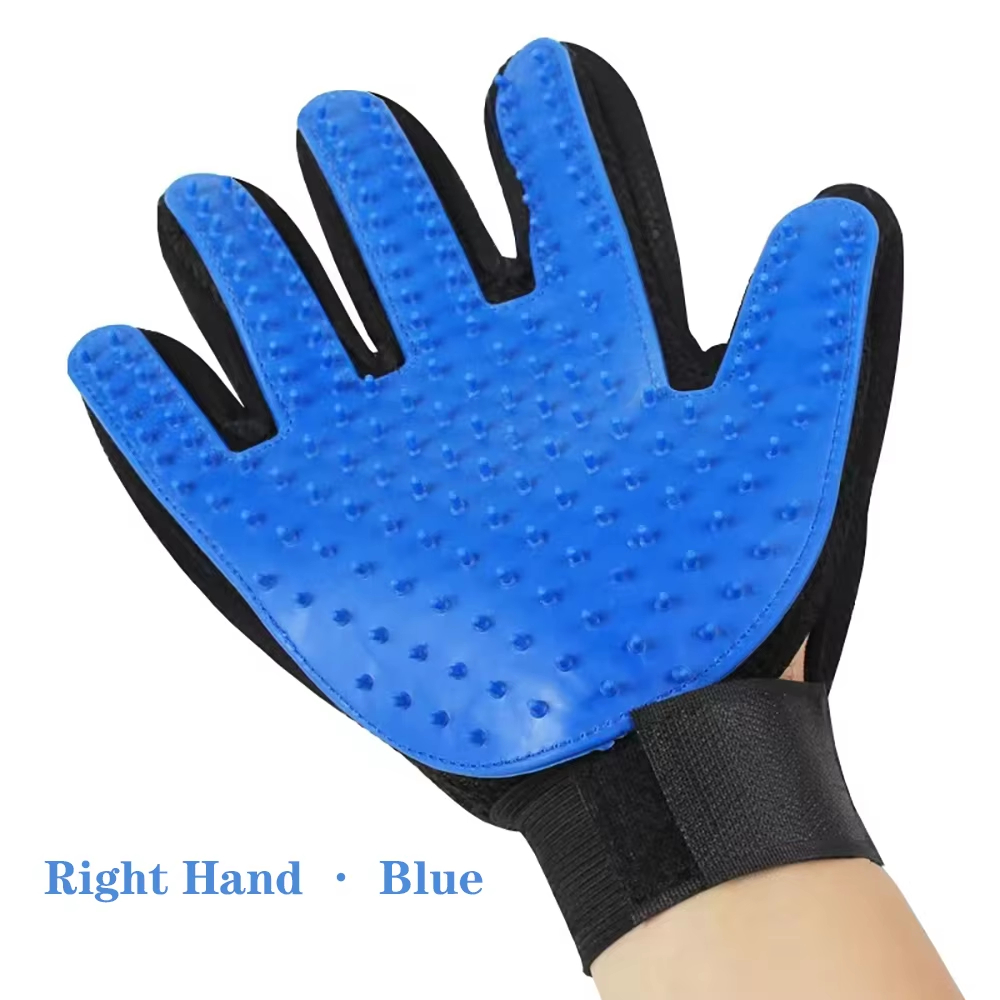 Pet Hair Glove Comb Pet Dog Cat Grooming Cleaning Glove Deshedding Hair remover Massage Brush Animal Supplies Cat Accessoies