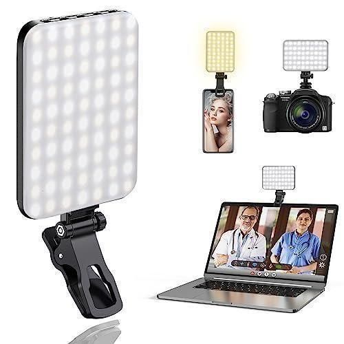 VL-60BL LED Video Light – Rechargeable Clip-On Camera Light with Adjustable Brightness