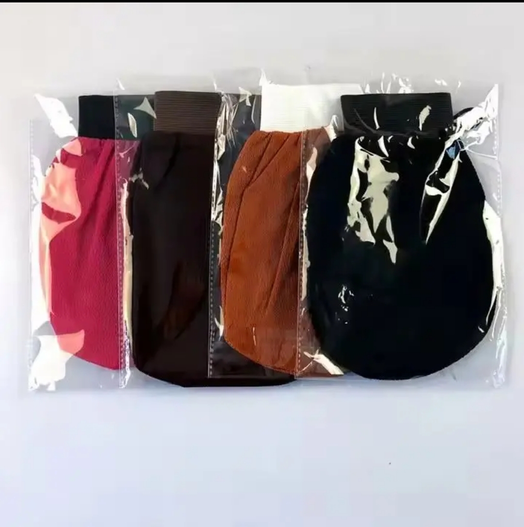 DOUBLE SIDED MORACCAN BATH BEAUTY GLOVE DEEP EXFOLIATING BODY SCRUB HELPS TO EXFOLIATE, UNCLOG PORES, EVEN SKIN TONE, STIMULATE BLOOD CIRCULATION SMOOTHEN AND SOFTEN SKIN REMOVE DEAD SKIN