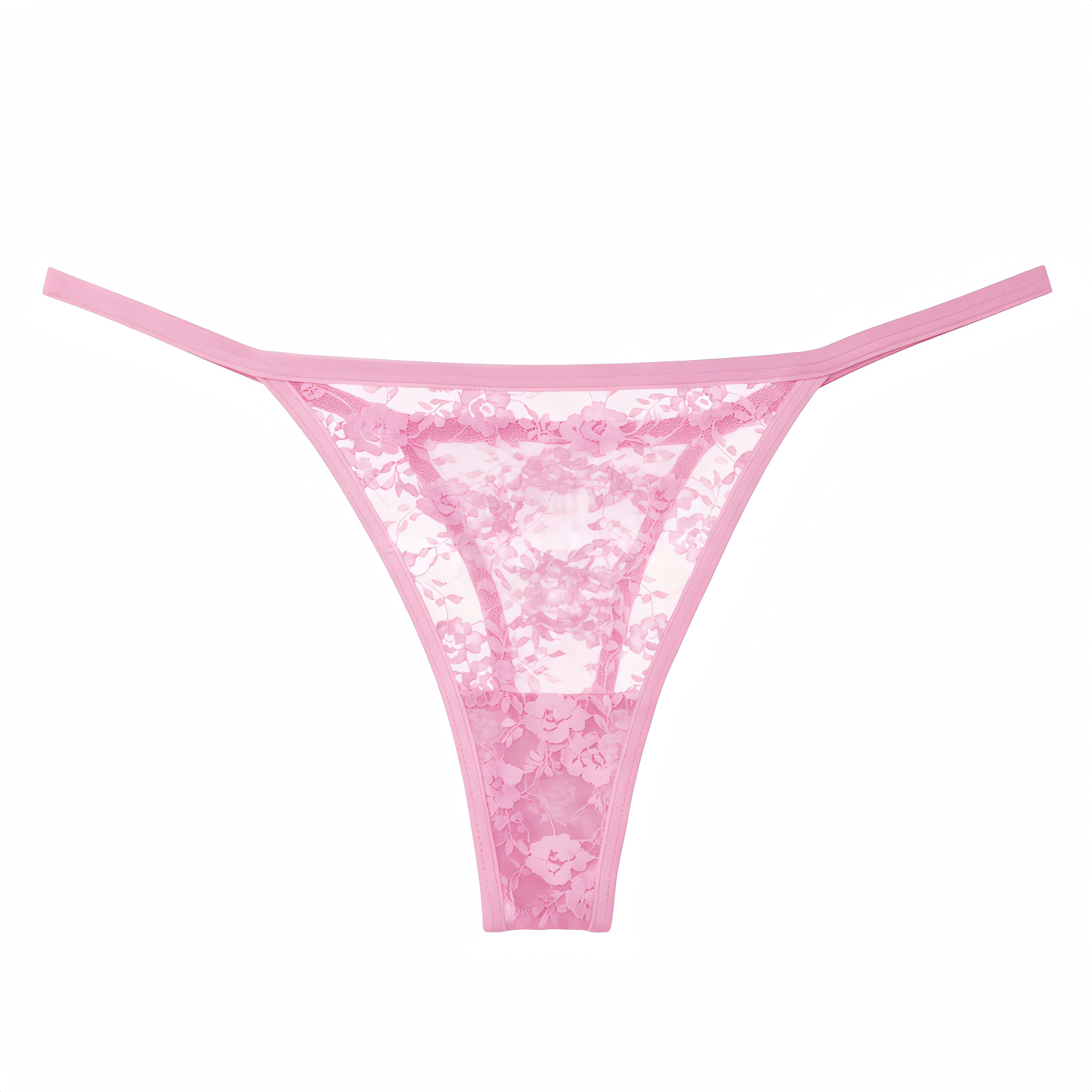 4Pcs Fashion Women's low-rise panties solid color thong Girls Invisible briefs underwear clothing Ladies super soft Hollow out lace panties