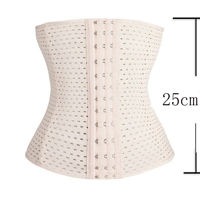 Waist Trainer Slimming Belt Slim Body Shaper Corset Trimmer Sport Gym Fat Burner Elastic Shapewear Snug Fit Women Ladies Belly Slim Belt Band Body Building Sheath Flat Girdle Postpartum Control Wrap