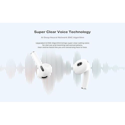 Infinix XBuds 3 XE31 Bluetooth Earbuds Clear Calls & Sound Ai ENC Noise Cancellation Long Battery life 30 hours True Wireless Earbuds