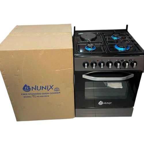 Free Standing 3 Gas Cooker,60*60 +1 Hotplate With Electric Oven Cooker