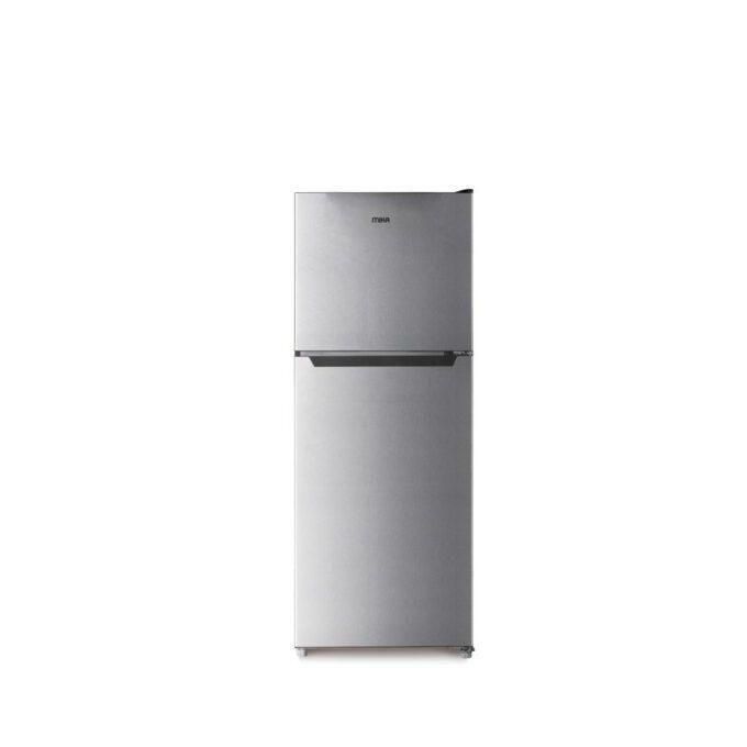 MIKA Fridge, 2 Door Top Mount Freezer Defrost, 211L, Line Silver Dark
MRDCD211LSD