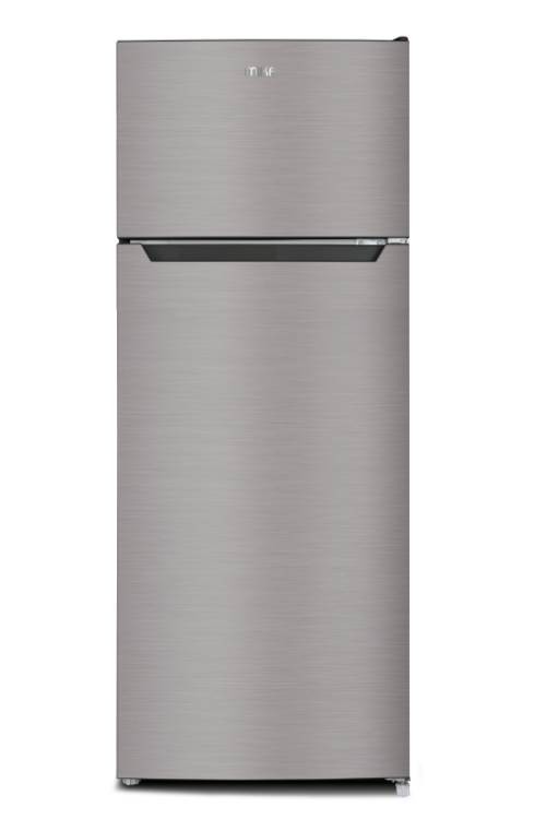 MIKA Fridge, 2 Door Top Mount Freezer Defrost, 211L, Line Silver Dark
MRDCD211LSD