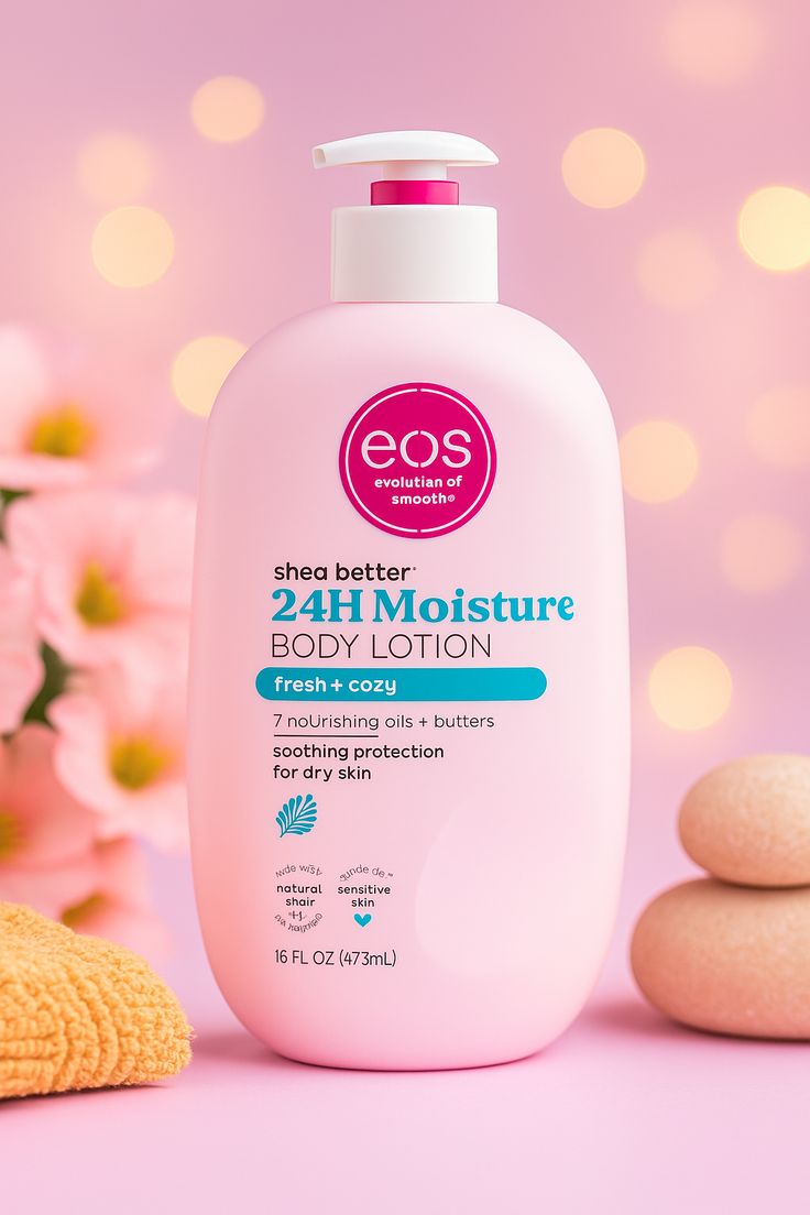 EOS Shea Butter 24HR Moisture Body Lotions