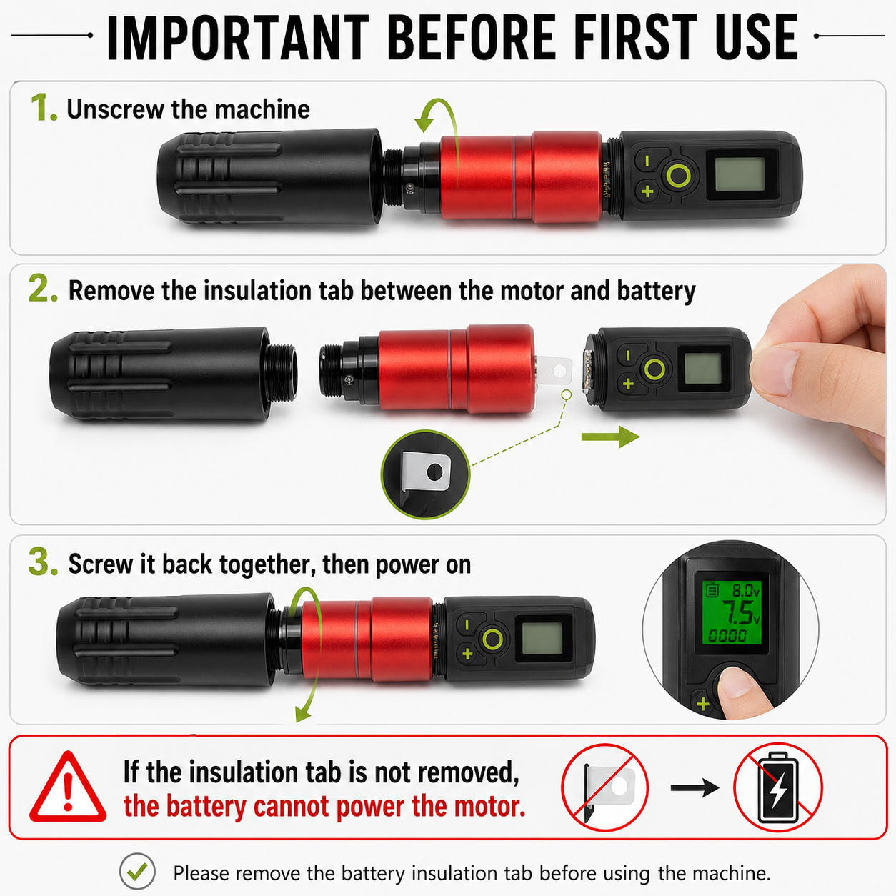 Wireless Tattoo Pen Kit – Rotary Tattoo Machine for Lining, Shading & Beginner Practice