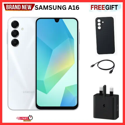 SUPER SALE  DEALS🔥🔥🔥 BRAND NEW Samsung Galaxy A16 128GB+4GB 6.7" Super AMOLED Display 50MP Triple Camera Android 14 Mediatek Helio G99 5000mAh 25W Type-C Charge Smart Phones phone
