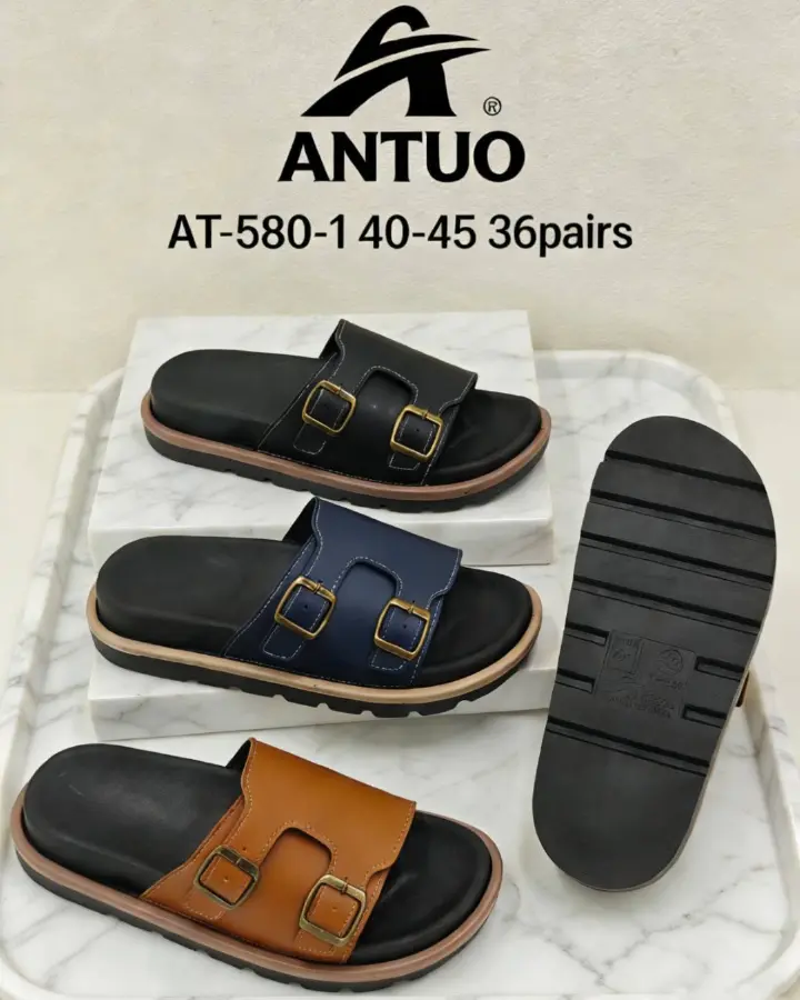 Luxury Double Buckle Slide Sandals for Men & Women | Adjustable Slip-On Casual Comfort Slides | Soft Footbed Outdoor Sandals Fashion Adjustable Buckle Sandals | Soft Sole Everyday Slides.