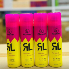 Glamour SL Fast Drying Wig Holding Spray 300ml | Extra Mega Hold Lace Wig Adhesive Spray | Edge Control Hair Styling Spray | No Residue | Long Lasting Frontal Spray. wig glue spray