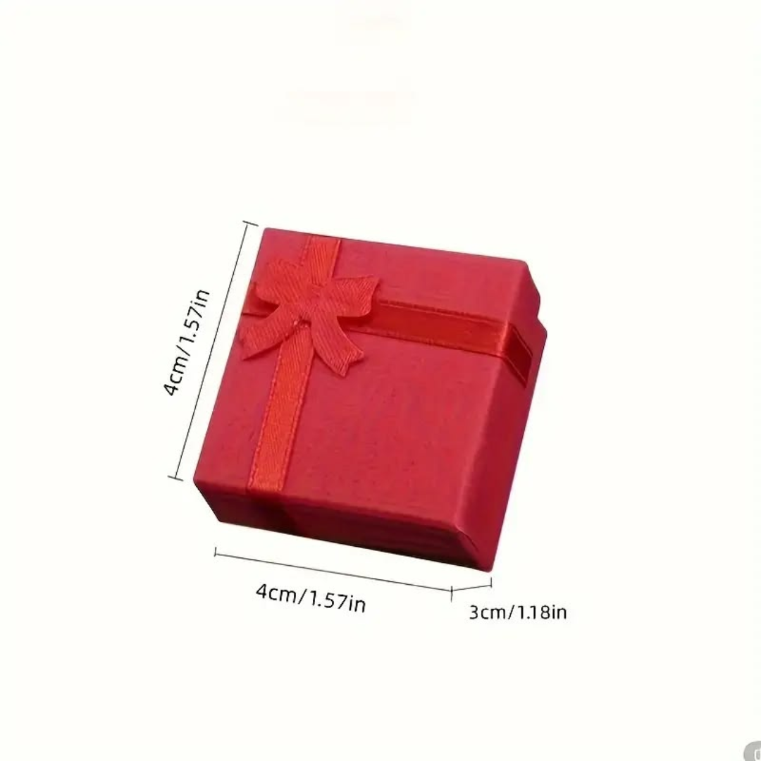 Gift Box with Soft Inner and Ribbon Bow, Watch Jewelry Gift Packaging Box for Watches, Bracelets, Rings, Earrings, Birthday, Wedding and Special Occasions