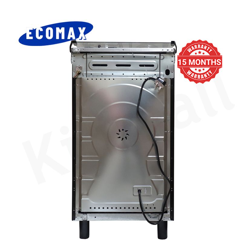 ECOMAX 3 Gas + 1 Electric 4 Burners Free Standing Gas Cooker Cooking Range with 55L Oven Automatic lgnition LX-680-3G1E