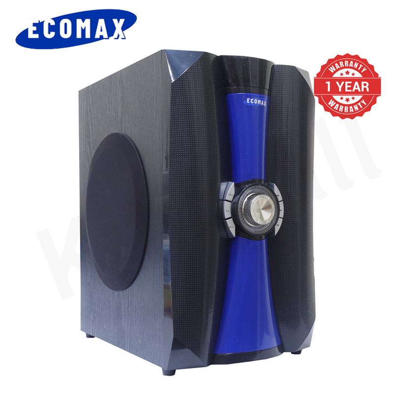 ECOMAX/MUSIMAX 3.1CH HI-FI Multimedia Bluetooth Woofer Home Audio System Speaker Systems Home Theater System Subwoofer with Remote Control 20000W USB SD FM DVD Input LM-1106