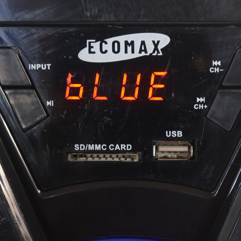 ECOMAX 3.1CH X-Base LM-1105 Woofer HI-FI BT Speaker Systems AC/DC Subwoofer Home Audio System 20000W with Remote Control Bluetooth FM USB SD