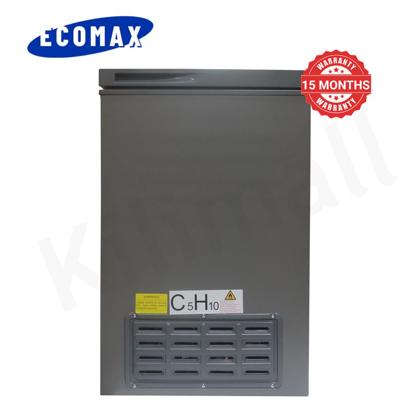 ECOMAX BD-169 169L Large Chest Freezer Top Open Chest Freezer, Stay-Open Lid Design, Energy Saving Household Deep Freezing Machine Secure Lock Keys
