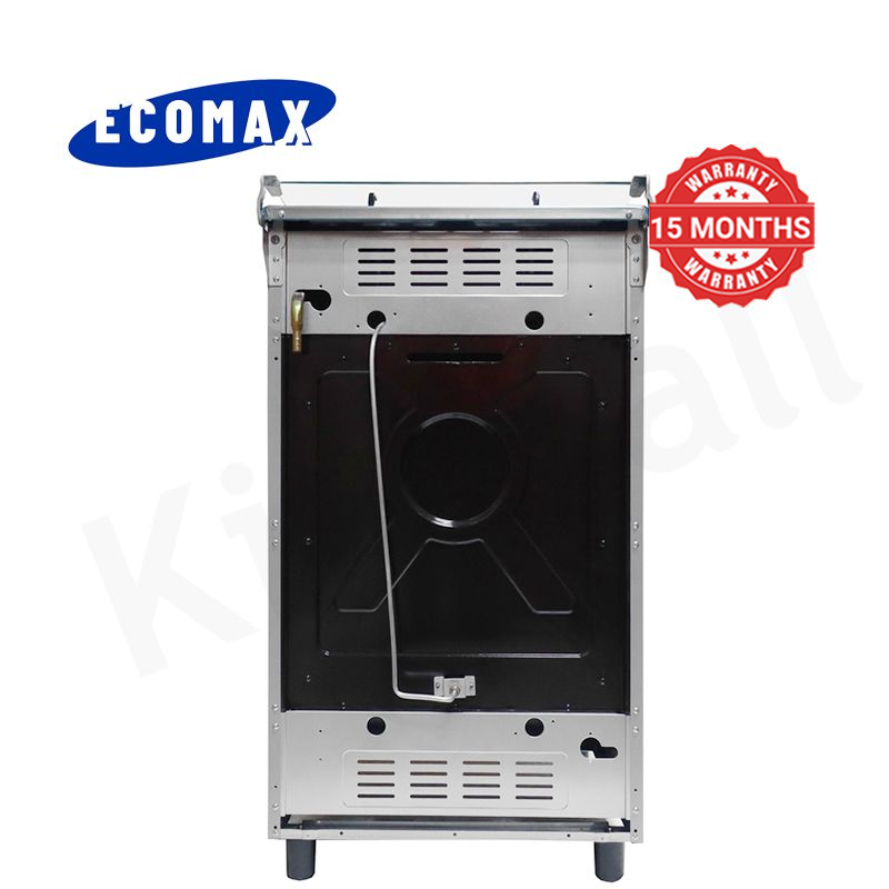 ECOMAX 4 Gas Cooker + Gas Oven 4 Burners Free Standing Gas Cooker Cooking Range with 55L Oven Automatic lgnition LX-680-4G