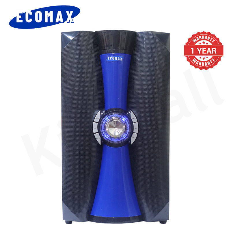 ECOMAX/MUSIMAX 3.1CH HI-FI Multimedia Bluetooth Woofer Home Audio System Speaker Systems Home Theater System Subwoofer with Remote Control 20000W USB SD FM DVD Input LM-1106